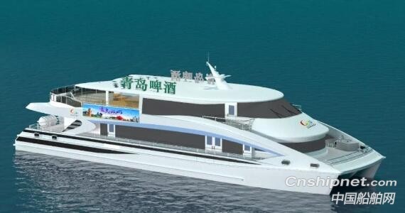 无锡东方成功中标青岛舒适型双体观光旅游船项目