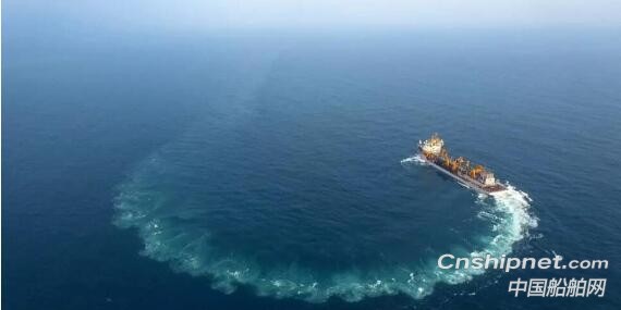 黄埔文冲13800方挖泥船“长鲸9”成功完成挖泥试验