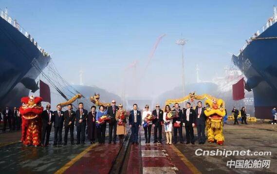 江南造船4艘新一代84000m³VLGC正式命名