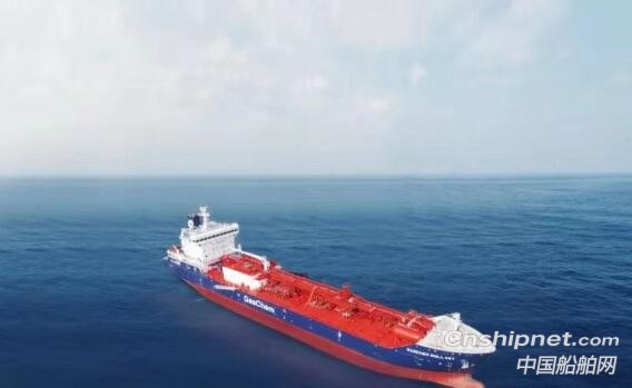 中集太平洋海工一艘新型22000立方米LEG船命名交付