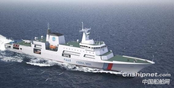 中国首艘万吨级海事巡逻船已开建