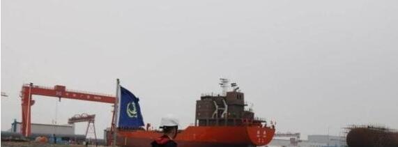 中船广西LPG运输船“招源”轮顺利下水