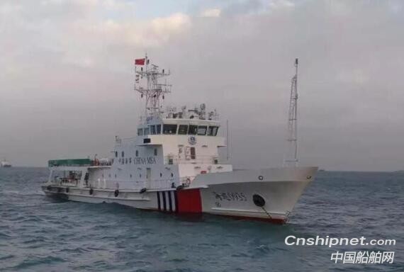 黄埔文冲60米B型海事巡逻船“海巡0935”顺利完成试航
