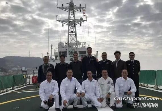 黄埔文冲60米B型海事巡逻船“海巡0935”顺利完成试航