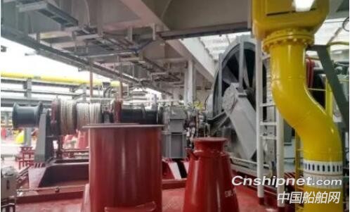 振华重工FPSO的锚泊系统顺利完成交机