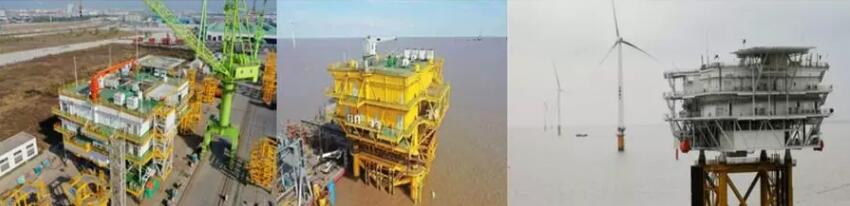 韩通海洋水建连续获多个海上风电升压站项目