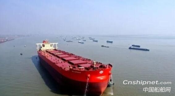 新时代造船2#32.5万吨矿砂船完成试航
