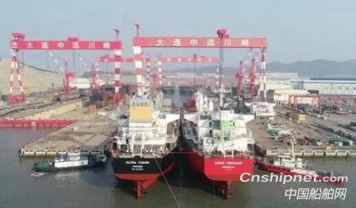 大连中远海运川崎十天内完成五个重大生产节点