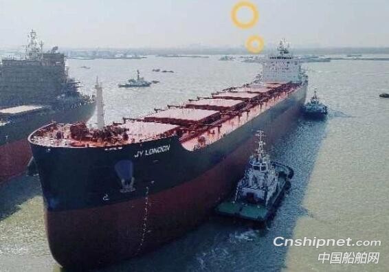 中船澄西30号8.2万吨散货船圆满试航