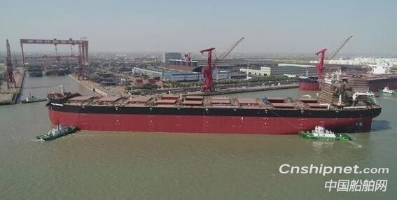 新时代造船2艘208000吨散货船相继出坞