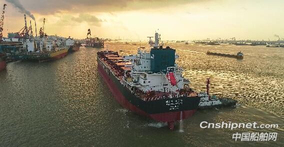 中船澄西27号8.2万吨散货船圆满试航
