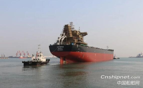 蓬莱京鲁船业三艘船舶顺利完成出坞