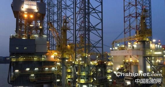 外高桥造船JU2000E型自升式平台H1289签字交付 