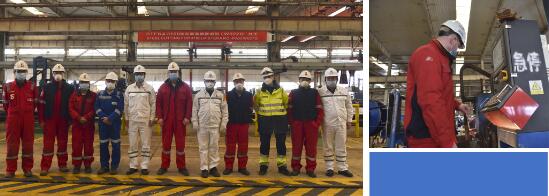 金陵船厂第七艘高端客滚船W0270开工