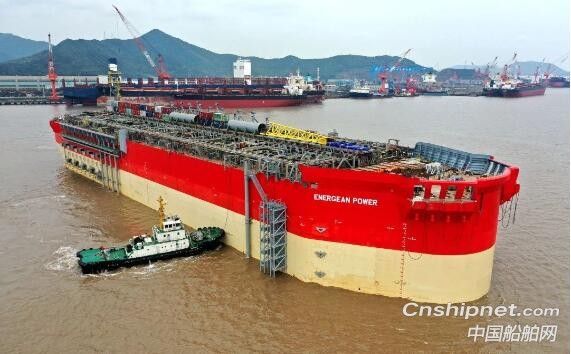 中远海运重工FPSO船体项目顺利交付