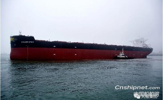 渤船重工21万吨散货船18号船开始海试