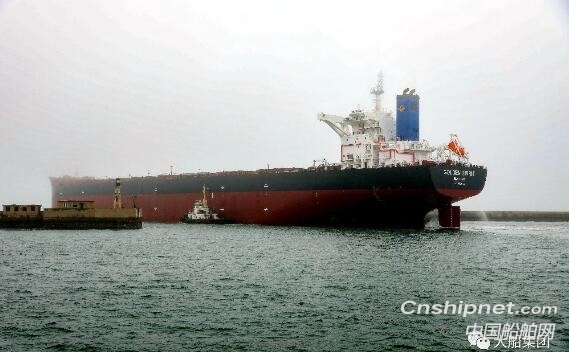 渤船重工21万吨散货船18号船开始海试