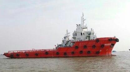 江苏中海宇航海工16000HP拖船“宇航拖16”号正式交付