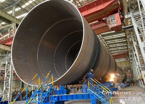 江苏海通海工装备苏交控如东H5海上风电项目顺利开工