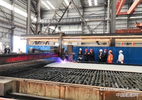 振华重工海上风电项目海上升压站建造及安装工程点火开工