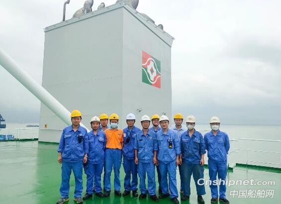 广船国际4.88万吨化学品/成品油船圆满完成海试