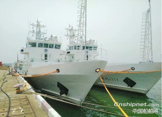 武船2艘60米级B型海事巡逻船顺利签字交付