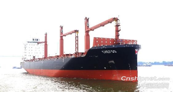 黄埔文冲2350TEU集装箱船2#船顺利完成试航