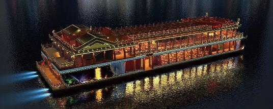 广州船院300客位电动游船顺利开工