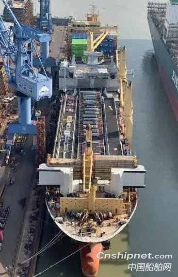 上海华润大东船务工程第二套浮桥提前12天交付