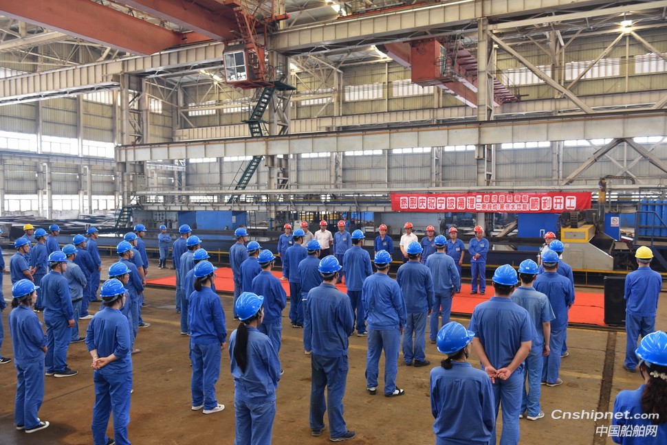 镇江船厂3艘全回转拖轮顺利开工