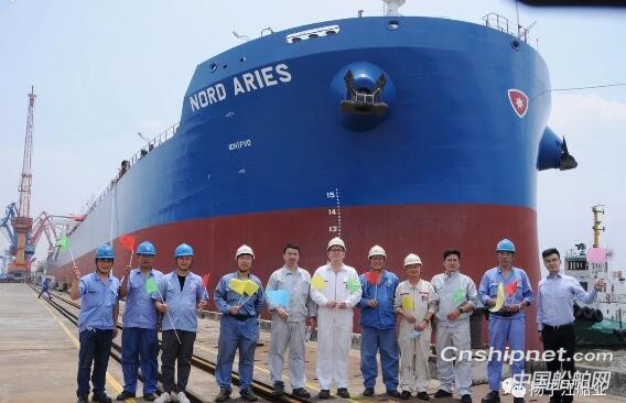 新扬子造船同日再交两艘散货船