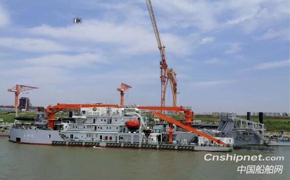 七一一所2000方挖泥船圆满完成清水试验