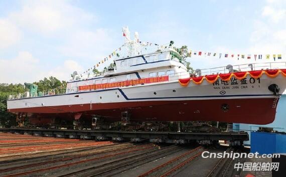 国内首艘海底电缆综合运维船顺利下水