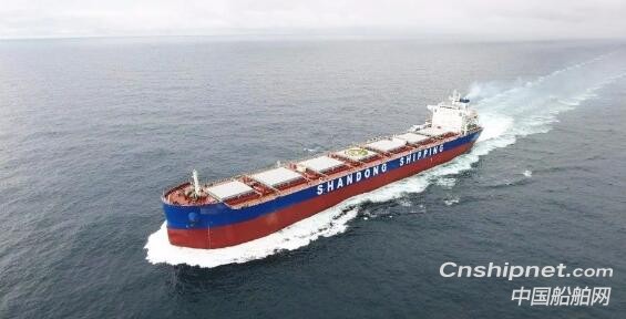 扬州中远海运重工4艘8.12万吨卡姆萨型散货船首制船完成试航