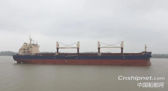扬州中远海运重工GP首艘64K散货船N806船圆满完成试航