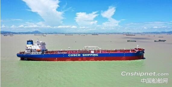 广船国际6.49万吨原油船2号船“远桉湖”号命名交付