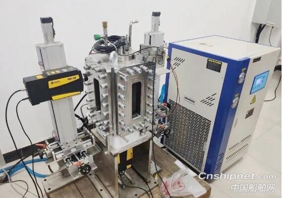 七〇五所一套水声材料动态力学参数压力舱测试系统顺利交付