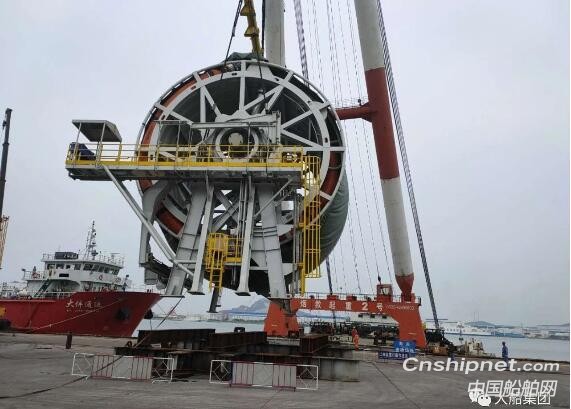 大船集团浮式生产储油船艉卸载系统顺利交付