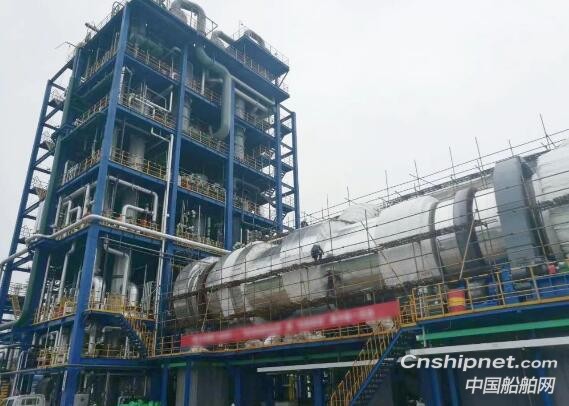 国内首台最大氟化氢回转反应炉成功交付