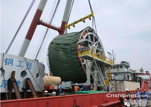 大船集团浮式生产储油船艉卸载系统顺利交付