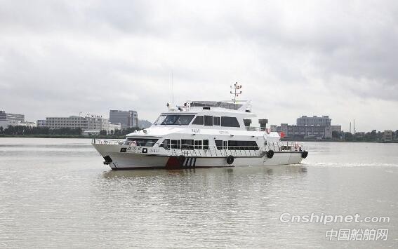 江龙船艇一周内顺利完成3艘船舶试航