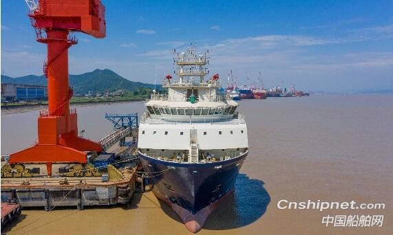 舟山中远海运重工平台供应船“SEACOR ATLAS”轮顺利交付