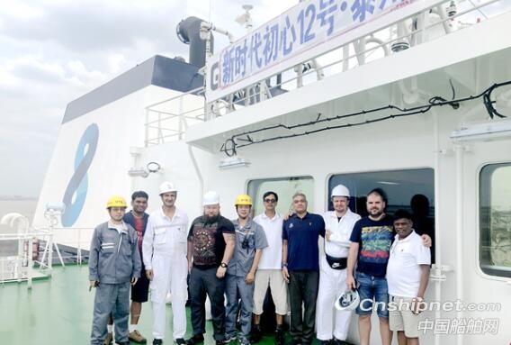 新时代造船18#50000吨化学品船顺利完成试航