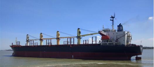 广东中远海运重工散货船“联盟”轮完成全部修理