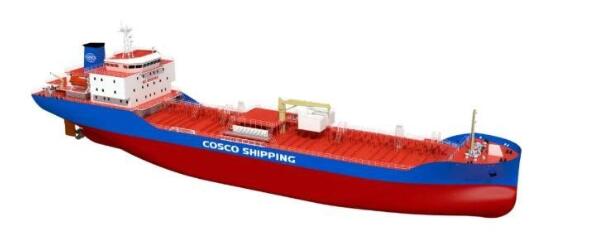 重庆川东船舶重工13800吨不锈钢化学品船2号船开工