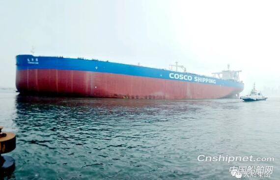 大船集团30万吨VLCC88号船开始试航