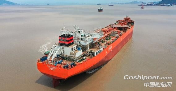 舟山中远海运重工完成两型船多个关键生产节点