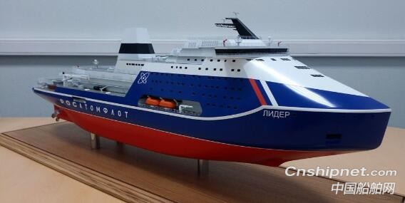 全球最强大的原子能破冰船“领袖级”10510型铺龙骨