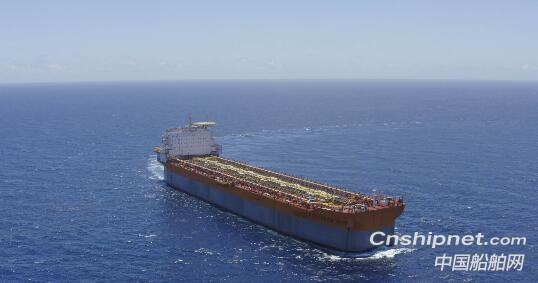 上海外高桥造船海上浮式生产储油船完工交付