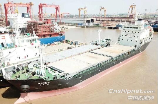 大洋海装1#6500DWT多用途船圆满试航